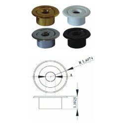 Two Pieces Rosette Short  3/4"