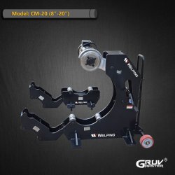 CM20 8 inch to 20 inch Hydraulic Steel Pipe Cutting Machine Sch10 Sch40