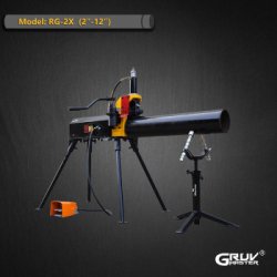 Heavy duty Electric Hydraulic Roll Groover Machine for Steel Pipe SCH10/SCH40 2"-12" (RG-2X)