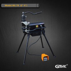 Hydraulic Steel Pipe Roll Grooving Machine for 2 Inch to 8 Inch Steel Pipes (RG-7X)