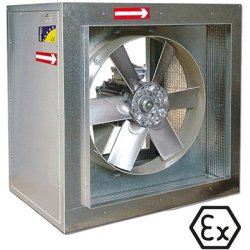 mcr MONSUN C - AXIAL SMOKE EXHAUST FAN IN SOUNDPROOF HOUSING / EXPLOSION-PROOF FAN